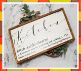 WOOD KITCHEN DECOR