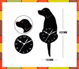 DOG WALL CLOCK