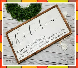 WOOD KITCHEN DECOR