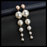 LONG PEARL STATEMENT EARRINGS - FASHION EARRING FOR WOMEN #2019