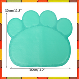 PET PAW SHAPED MAT